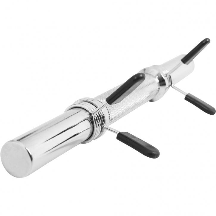 Dumbbell Bars 35 cm with Spring Collars (Set of 2), 30 mm