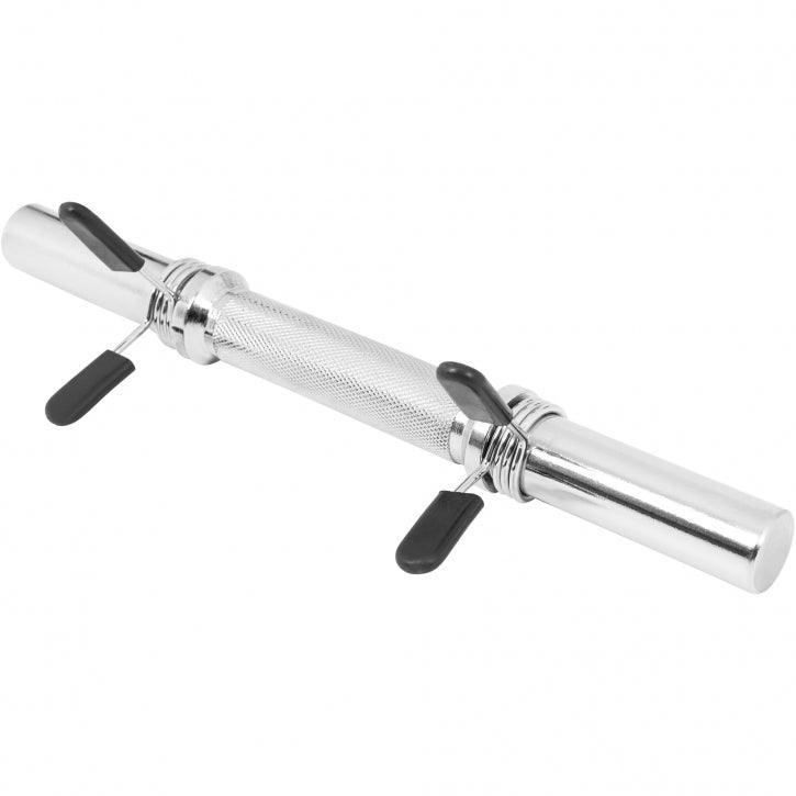 Dumbbell Bars 35 cm with Spring Collars (Set of 2), 30 mm