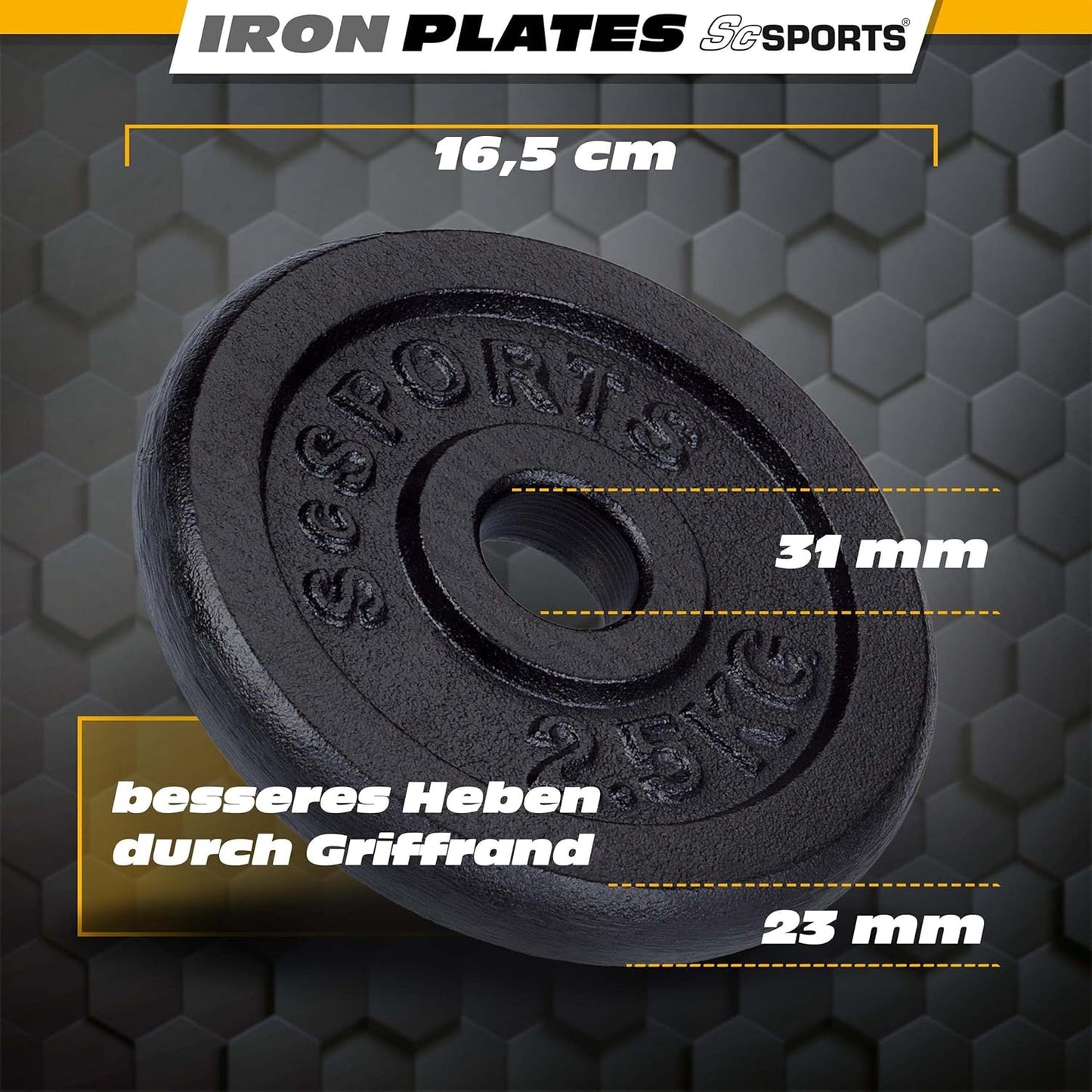 Weight Plate Set Cast Iron