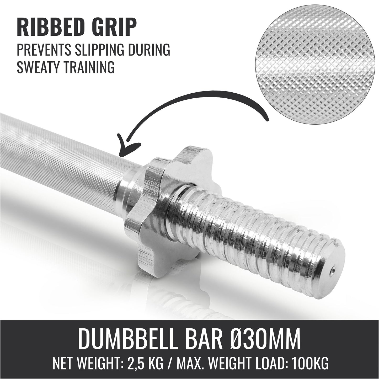 Dumbbell Set Cast Iron 20 kg