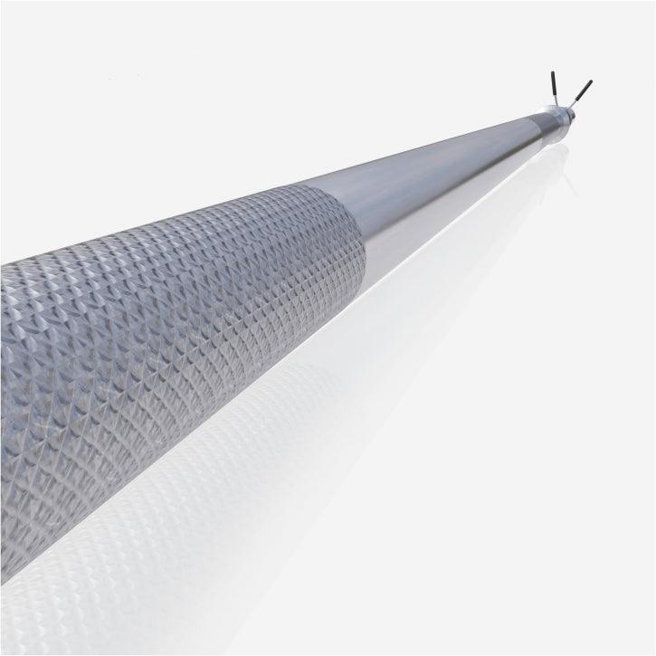 Chrome Barbell Bar 170 cm (5.5 ft) with Spring Collars