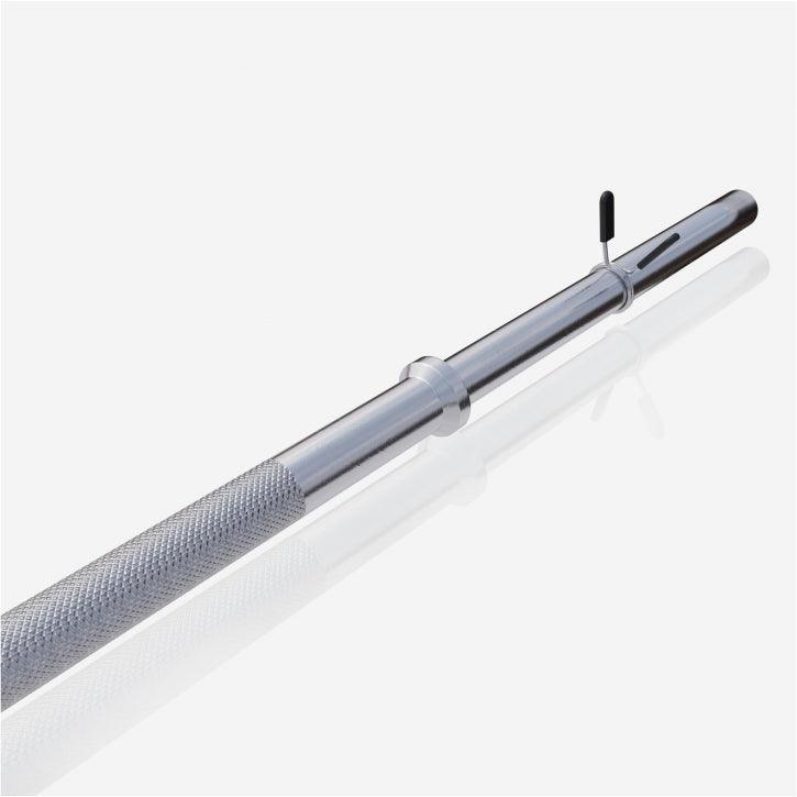 Chrome Barbell Bar 170 cm (5.5 ft) with Spring Collars