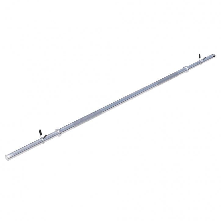 Chrome Barbell Bar 170 cm (5.5 ft) with Spring Collars
