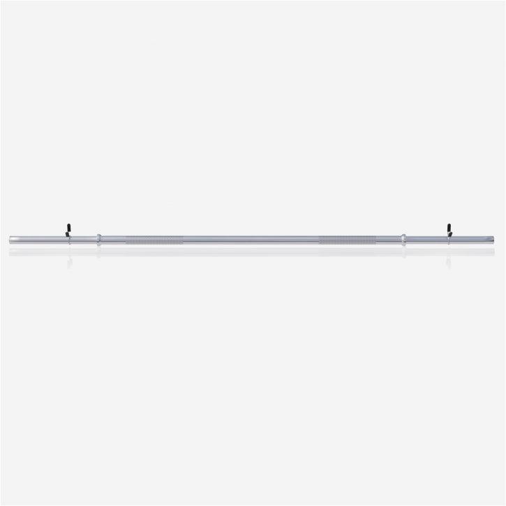 Chrome Barbell Bar 170 cm (5.5 ft) with Spring Collars