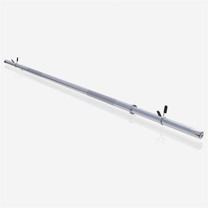 Chrome Barbell Bar 170 cm (5.5 ft) with Spring Collars