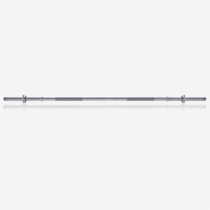 Chrome Barbell Bar 150 cm (4.9 ft) with Star Collars