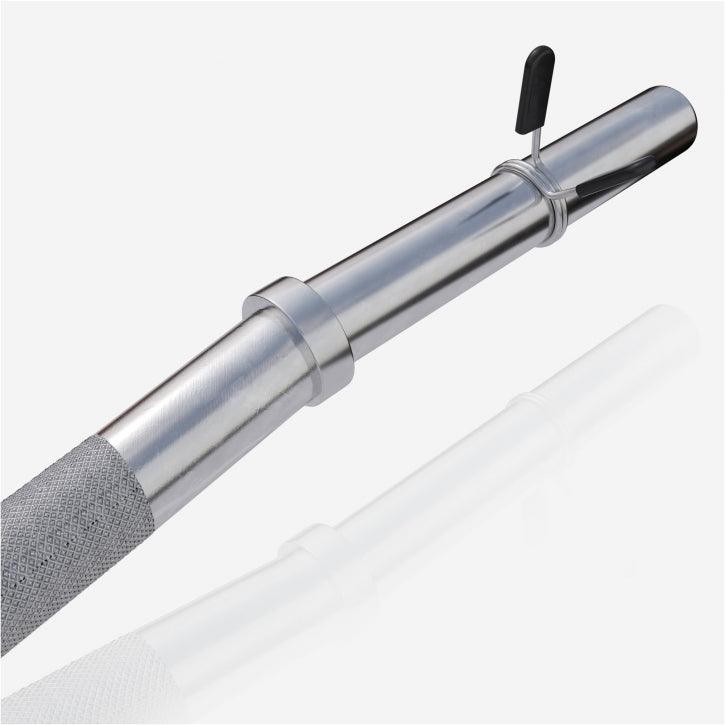 EZ Curl Bar 120 cm with Spring Collars