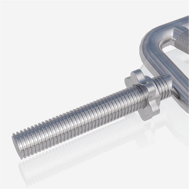 Multi-Grip Triceps Trainer Chrome Bar with Star Collars