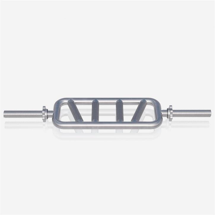 Multi-Grip Triceps Trainer Chrome Bar with Star Collars