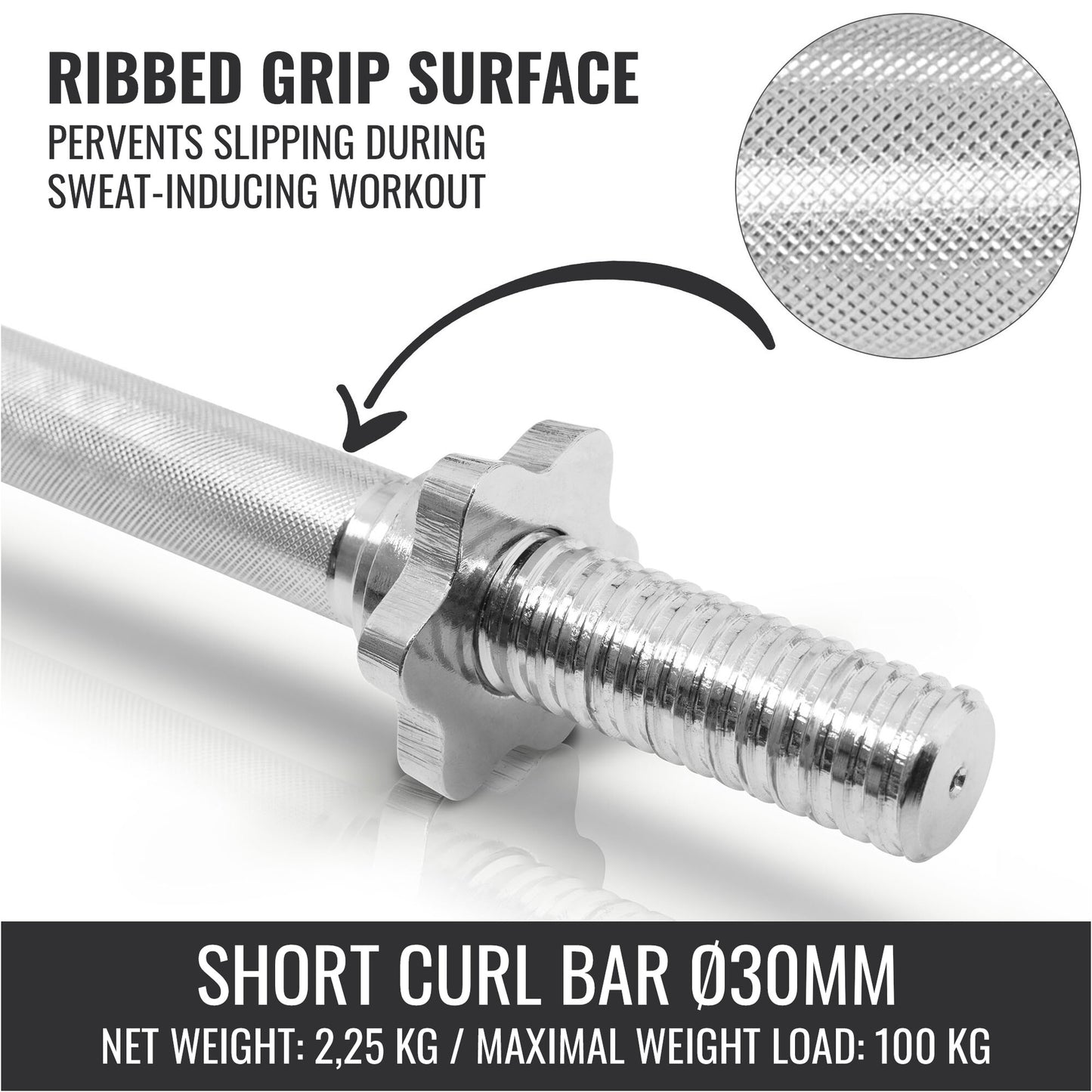 Dumbbell Bars 35/42 cm, Various Sets