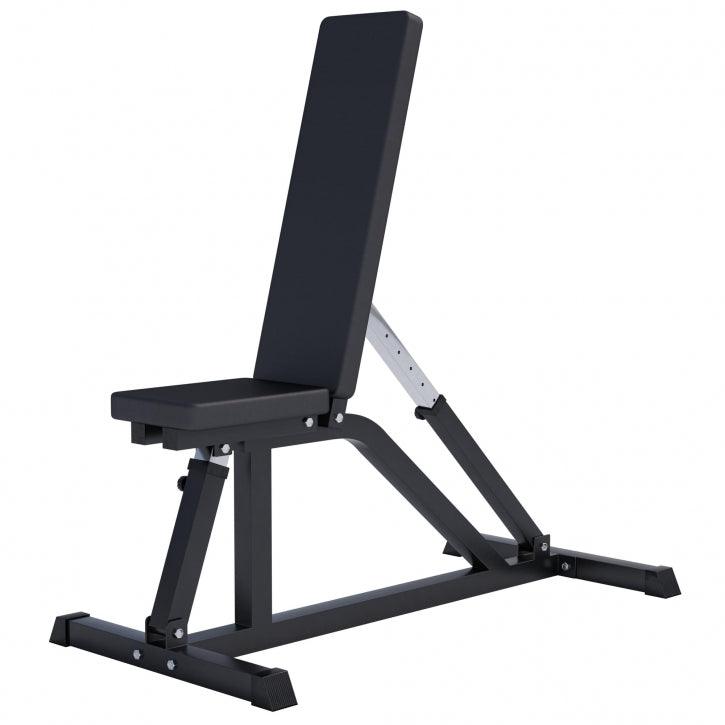 Adjustable Weight Bench in Black/White
