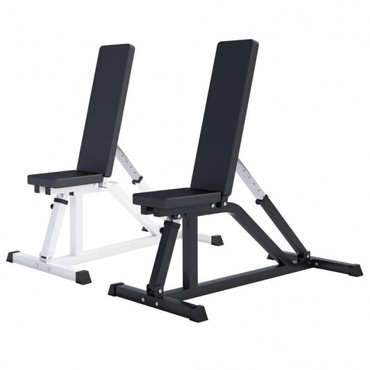 Adjustable Weight Bench in Black/White