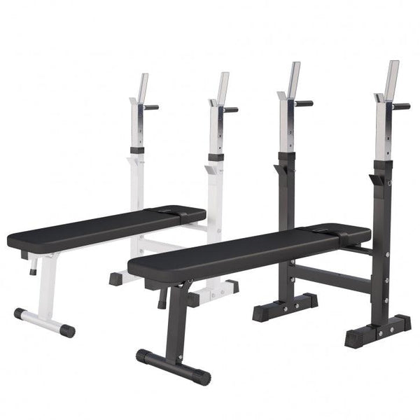 Weight bench with shelf – Gorilla Sports