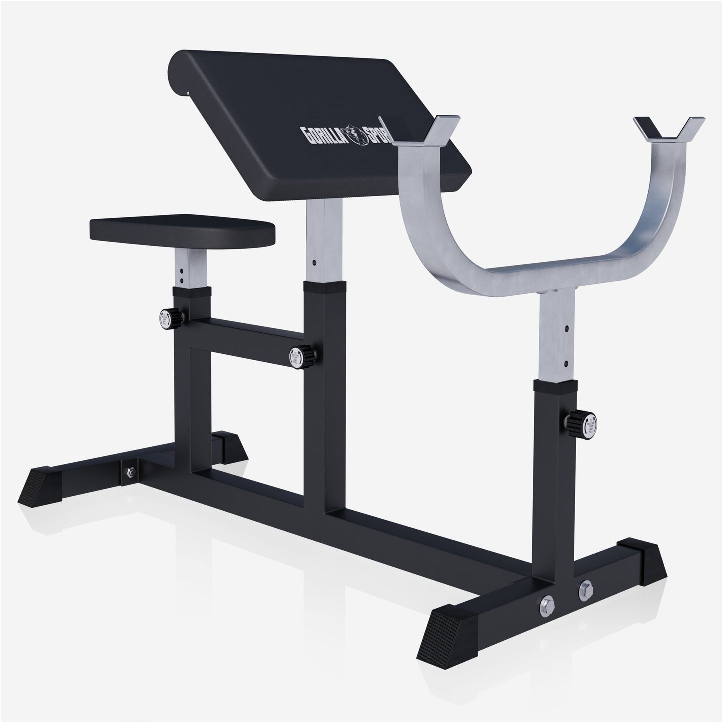 Preacher Curl Bench White/Black