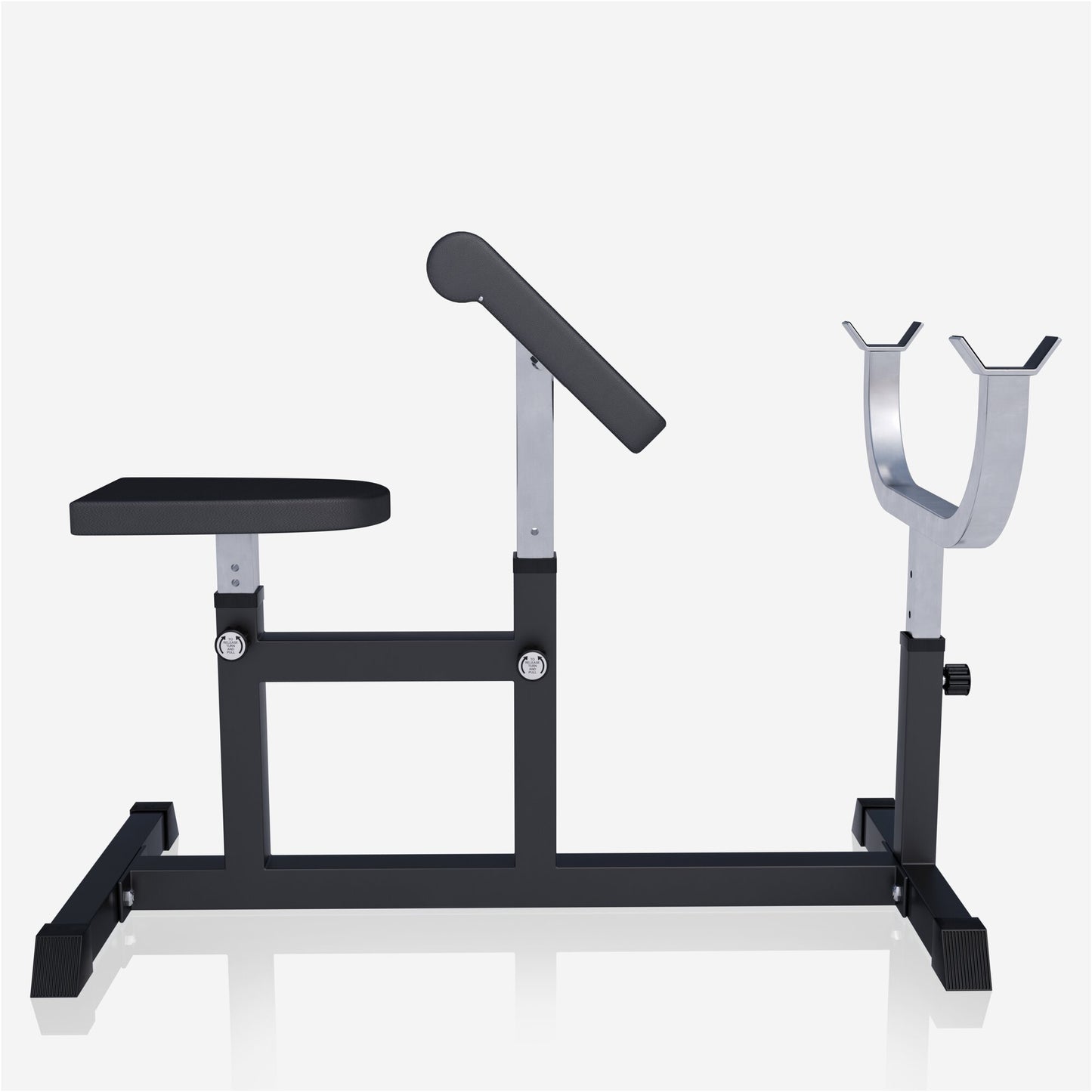 Preacher Curl Bench White/Black