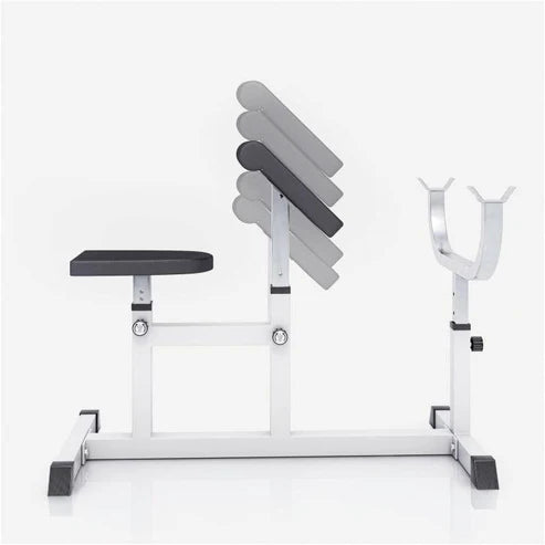 Preacher Curl Bench White/Black