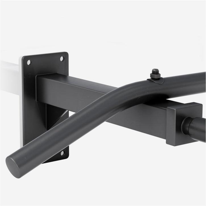 Wall Mounted Pull-Up Bar Black/White