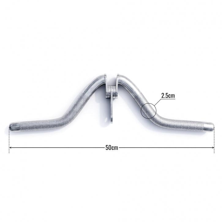 Rotating Triceps Curl Handle Chrome