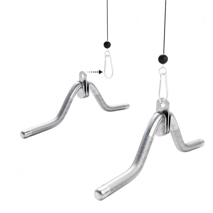 Rotating Triceps Curl Handle Chrome
