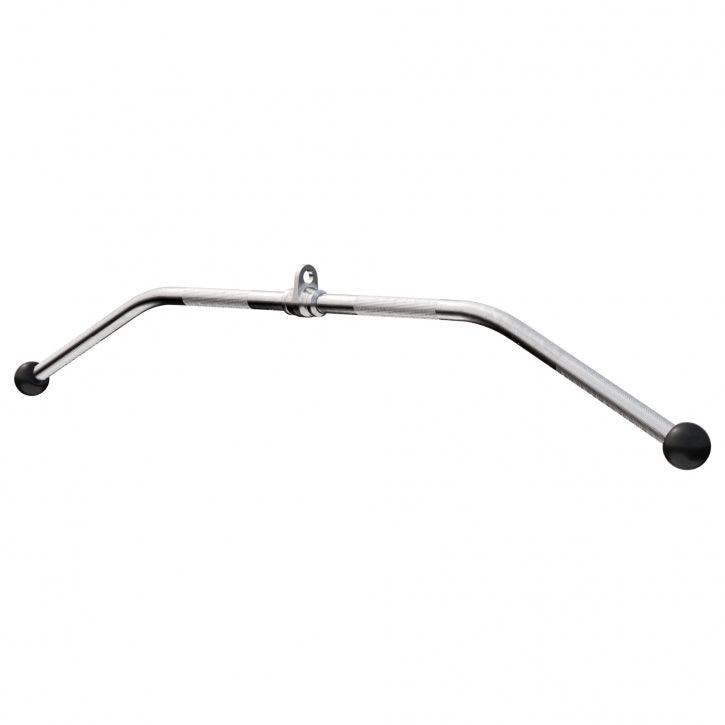 Revolving Lat Pulldown Bar with Rubber Ends in Chrome