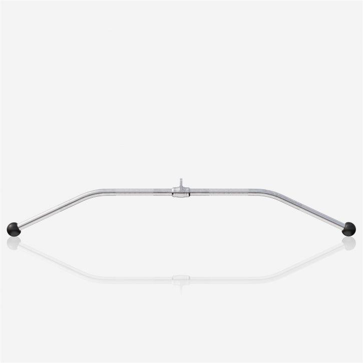 Revolving Lat Pulldown Bar with Rubber Ends in Chrome