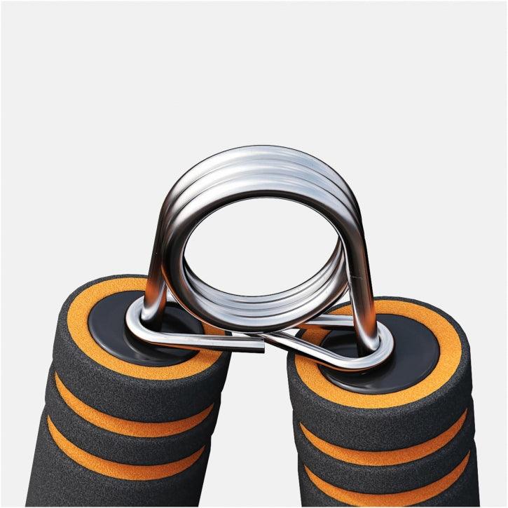 Hand Grips with Foam in Black/Orange