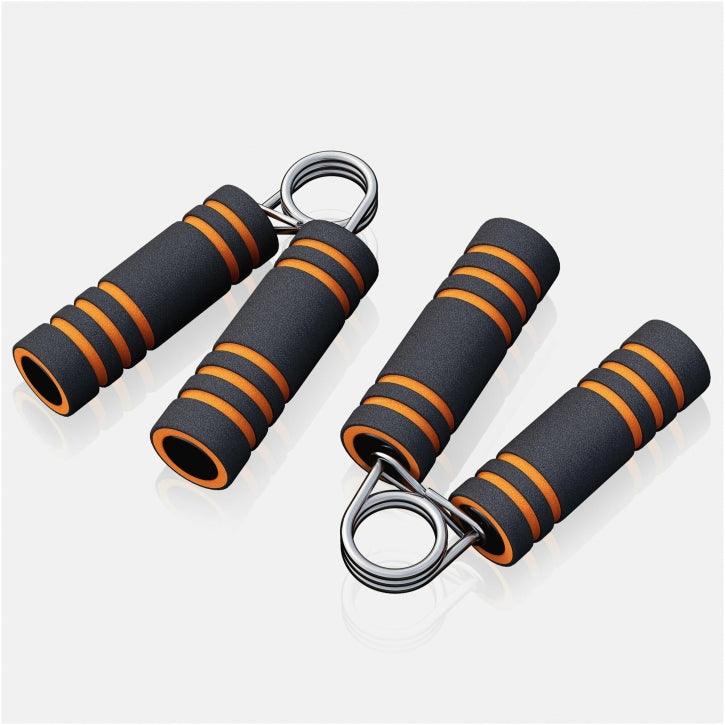 Hand Grips with Foam in Black/Orange