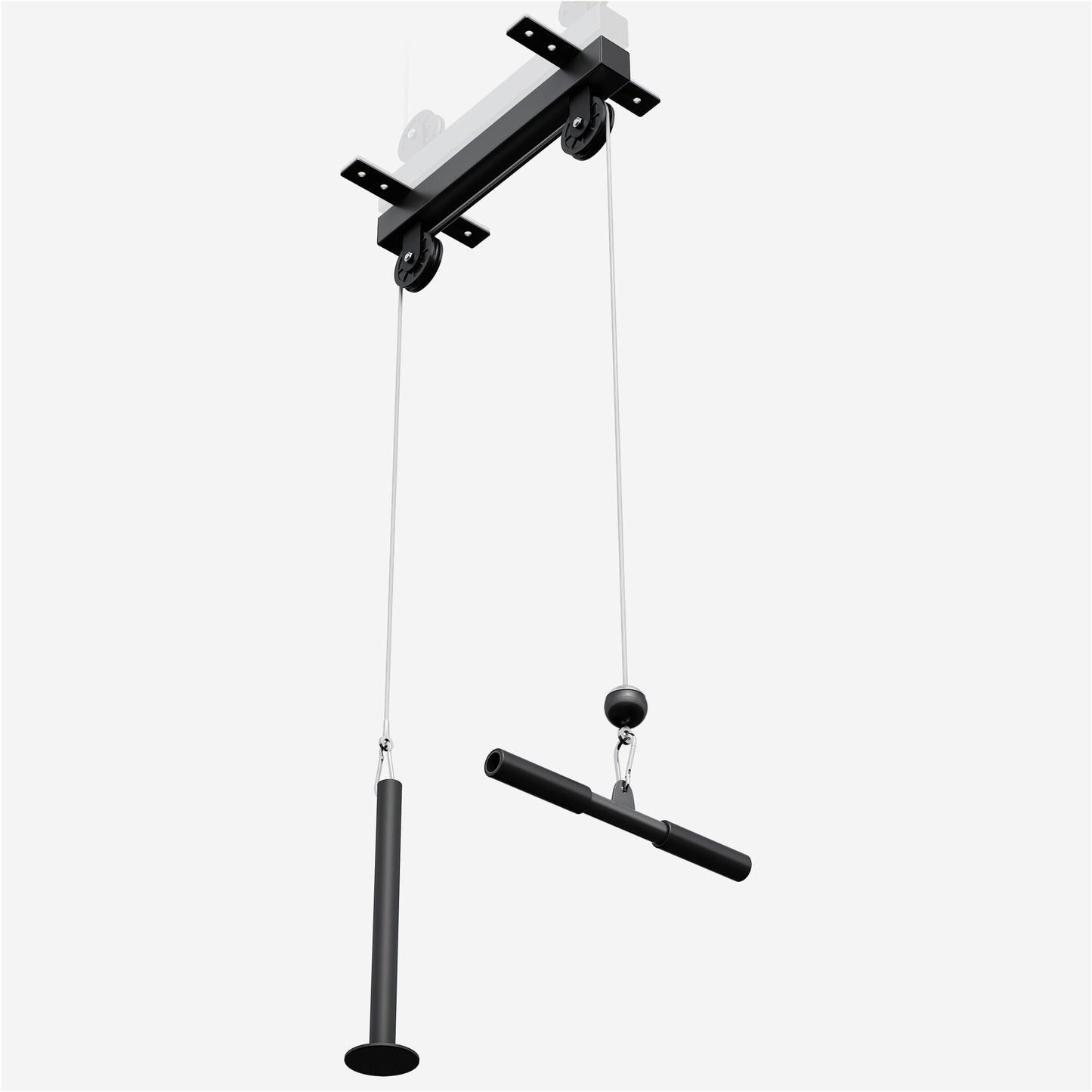 Ceiling Mounted Lat Pulldown Black