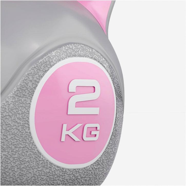 Plastic Coated Kettlebell 2 - 20 kg or in Set
