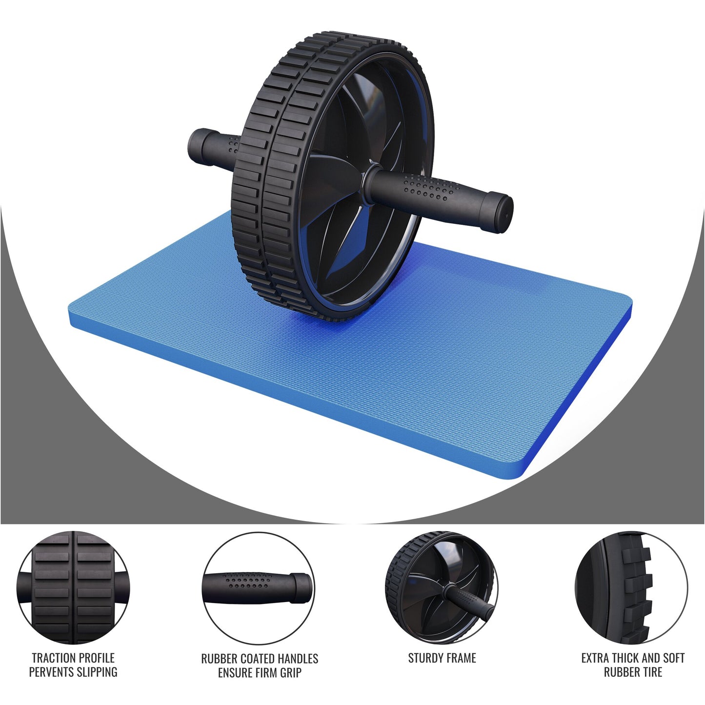 Ab Roller Black