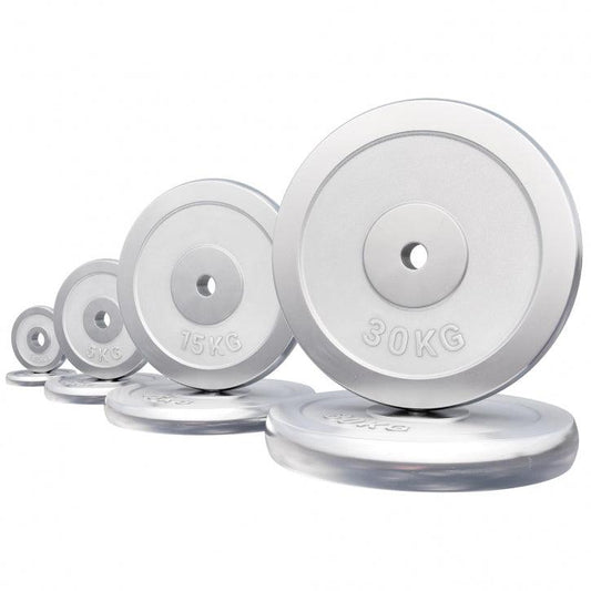Chrome Cast Iron Weight Plate (30/31 mm)