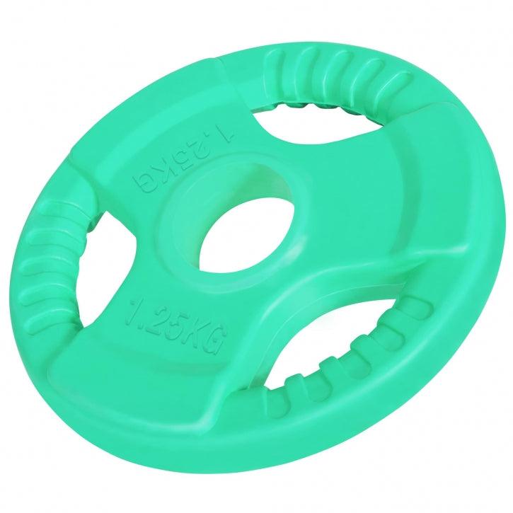 Rubber Tri-Grip Olympic Weight Plate 50/51 mm