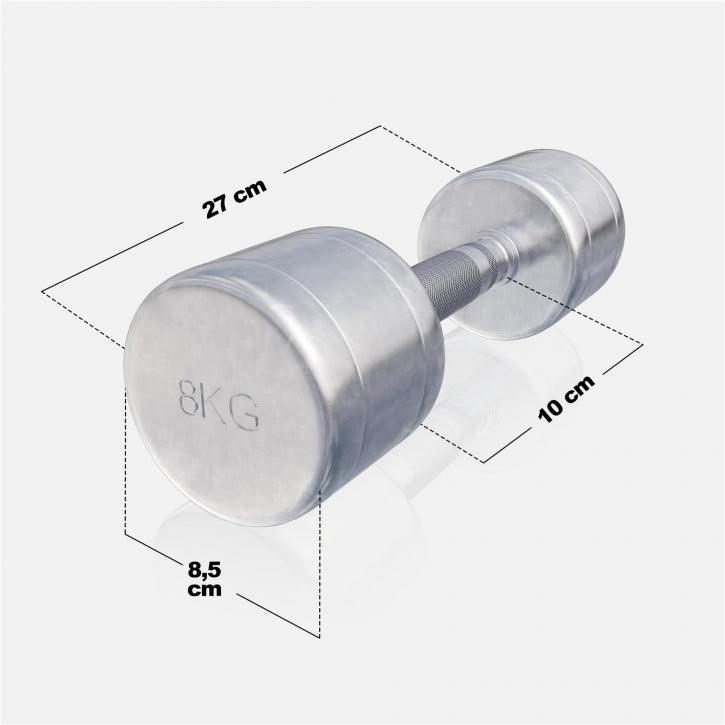 Chrome Dumbbell 1 - 20 kg