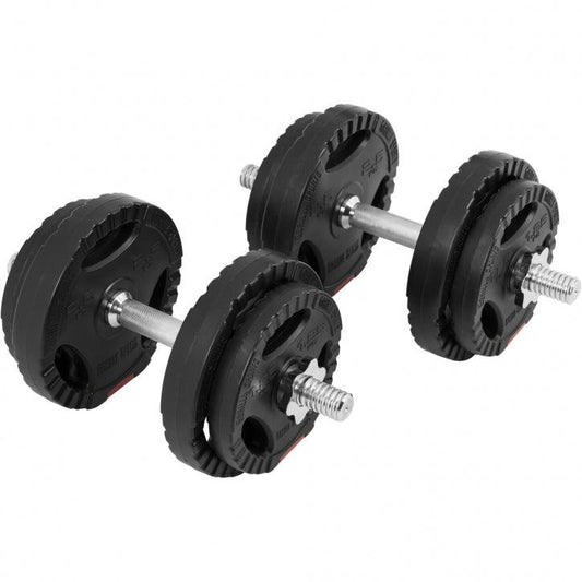 Plastic Tri-Grip Dumbbell Set 20 kg