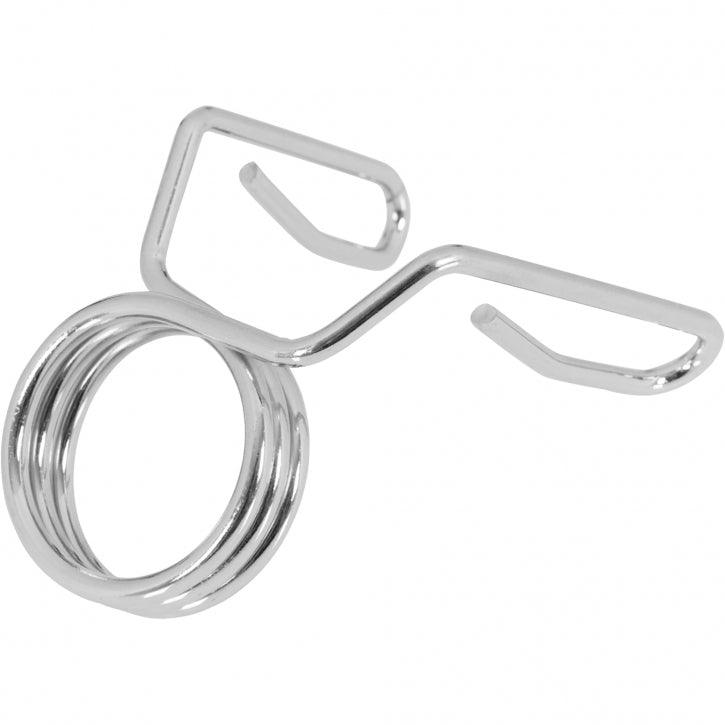 Olympic Spring Collars 50/51 mm in Chrome (Set of 2)