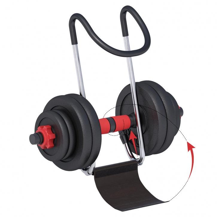 Dumbbell Power Hooks Chrome