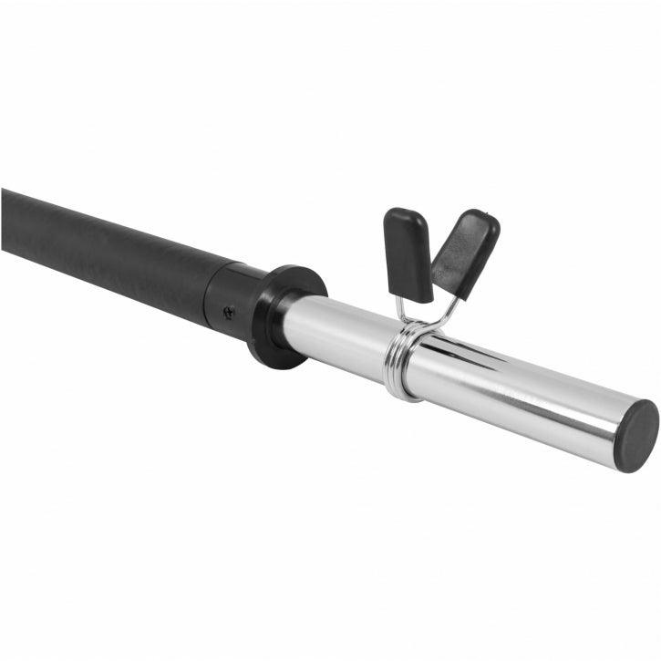 Barbell Bar 130 cm Black/Chrome