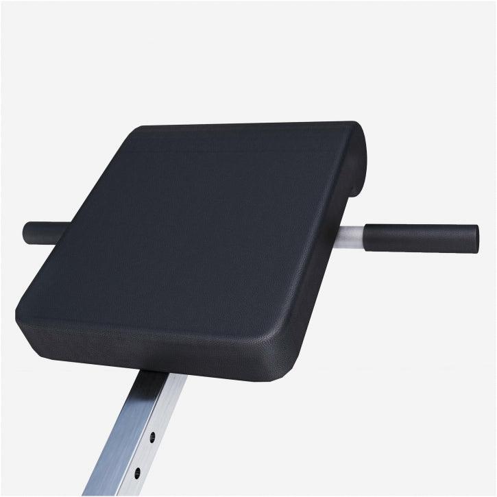 Foldable Hyperextension Bench Black/White
