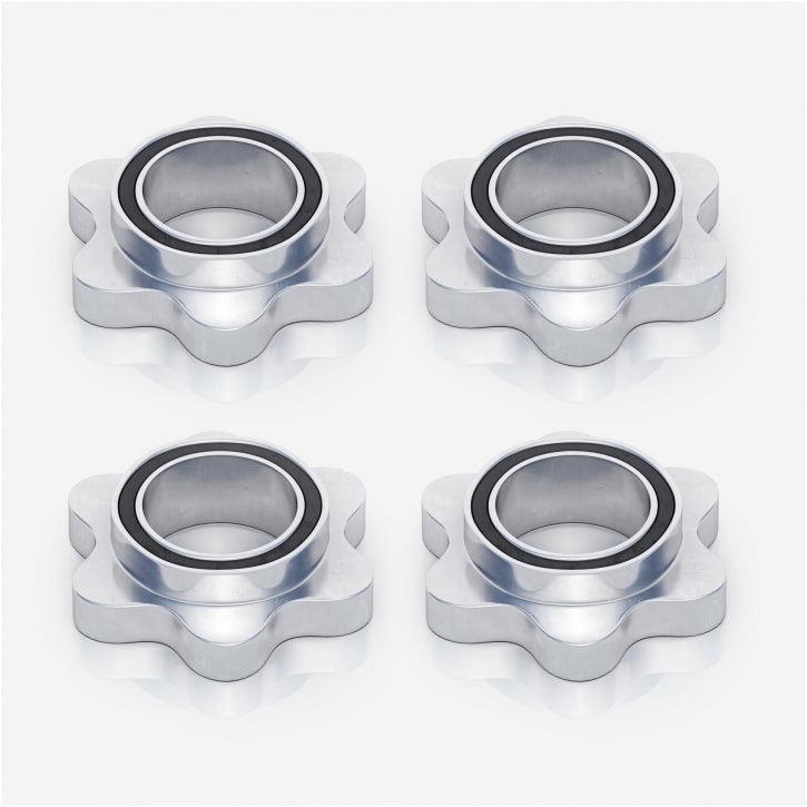 Dumbbell Bars 42 cm with Star Collars (Set of 2), 30 mm