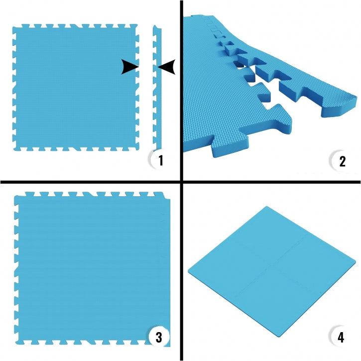 Floor Protection Mat 8 End Pieces