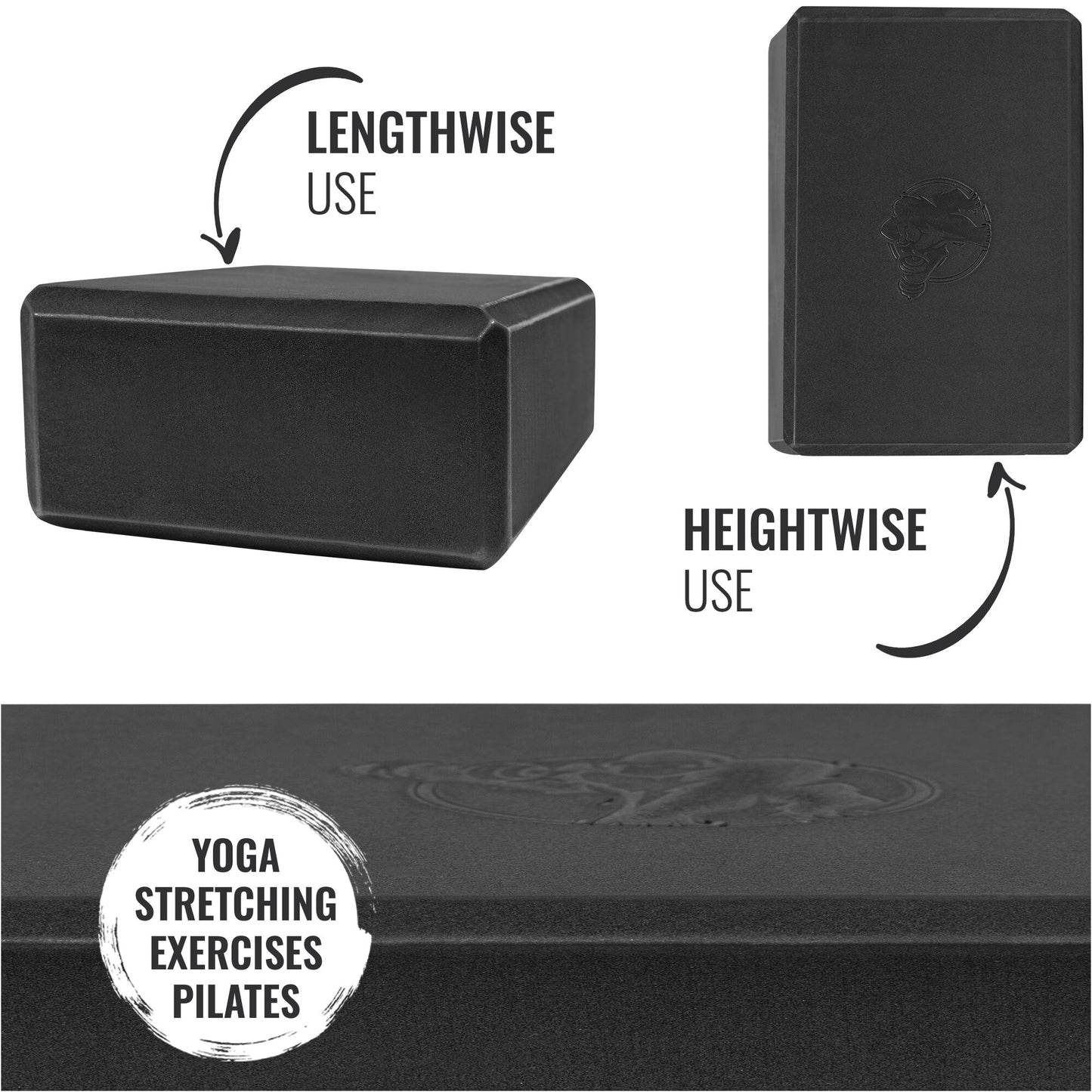 EVA Foam Yoga Block in Various Colours