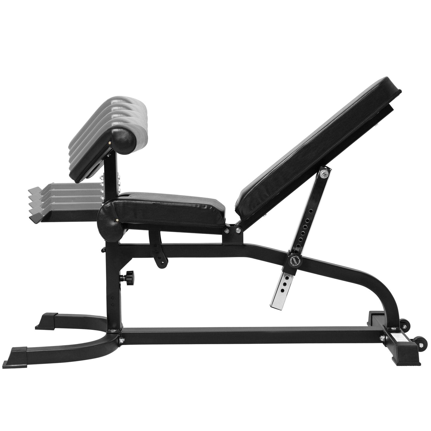 Adjustable Incline Bench with Leg Extension and Preacher Curl