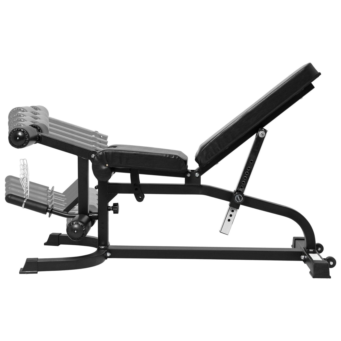 Adjustable Incline Bench with Leg Extension and Preacher Curl