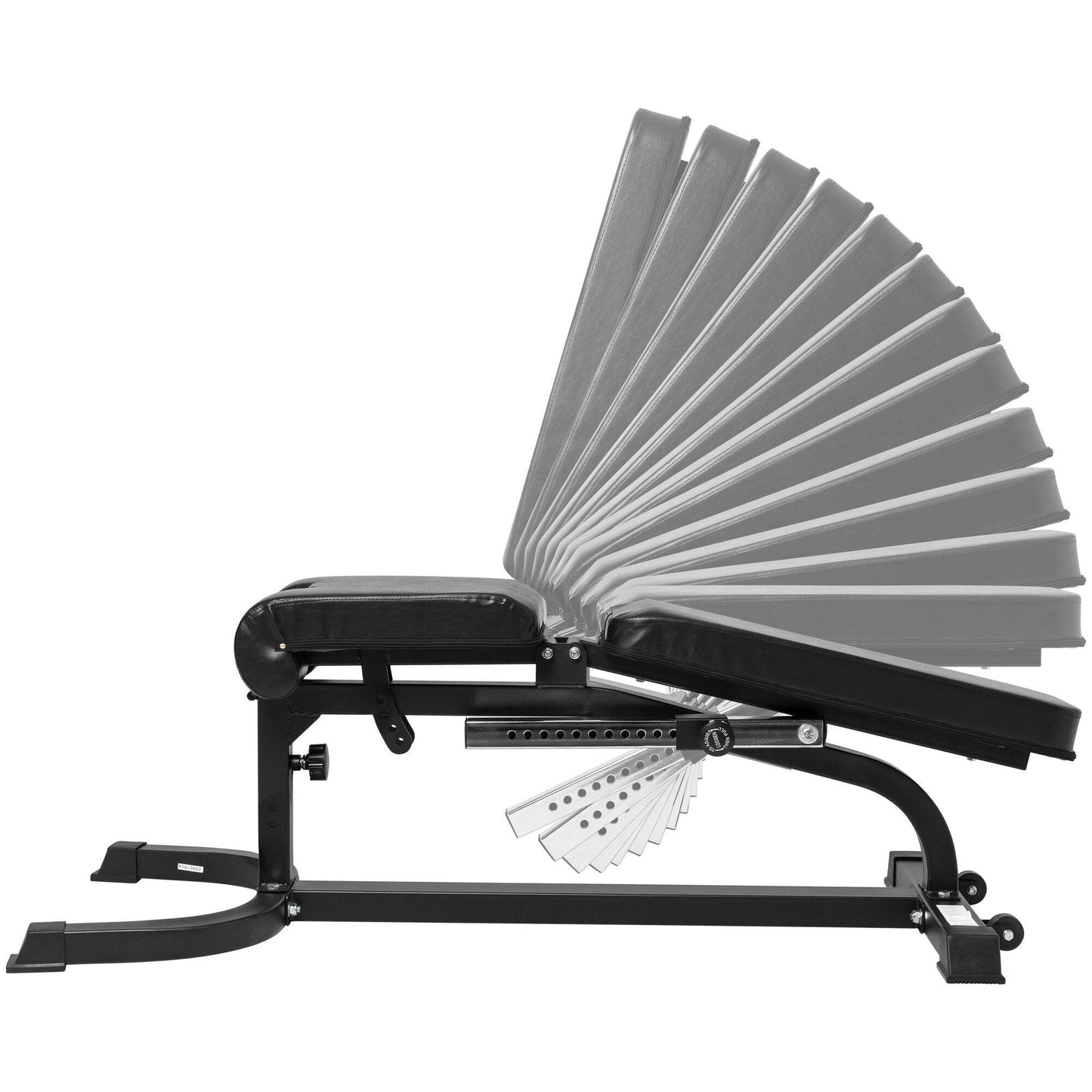 Adjustable Incline Bench with Leg Extension and Preacher Curl