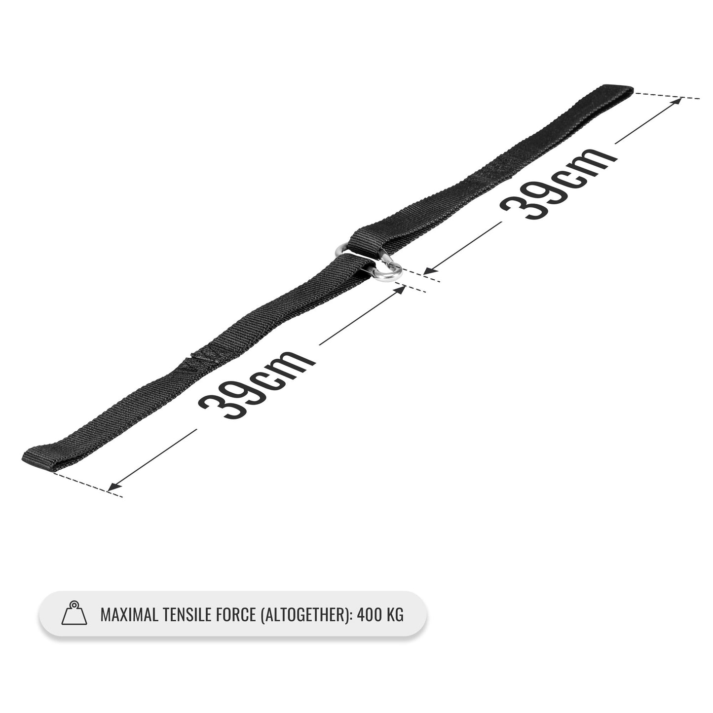 Fastening Strap with Carabiner (Set of 2)