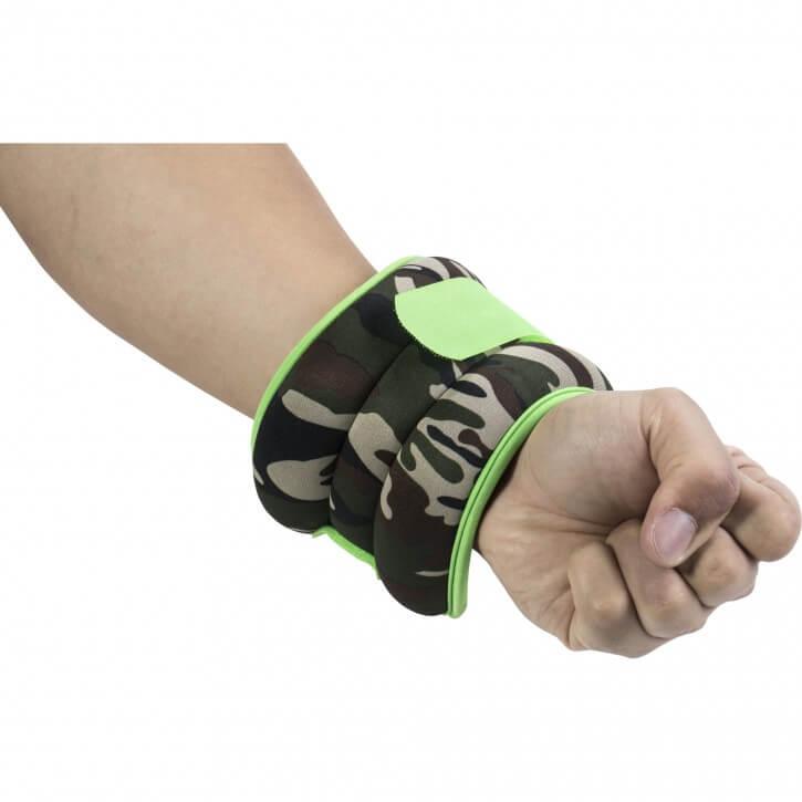 Camouflage Weight Cuffs (Set 2 x 0.5 - 2 kg)