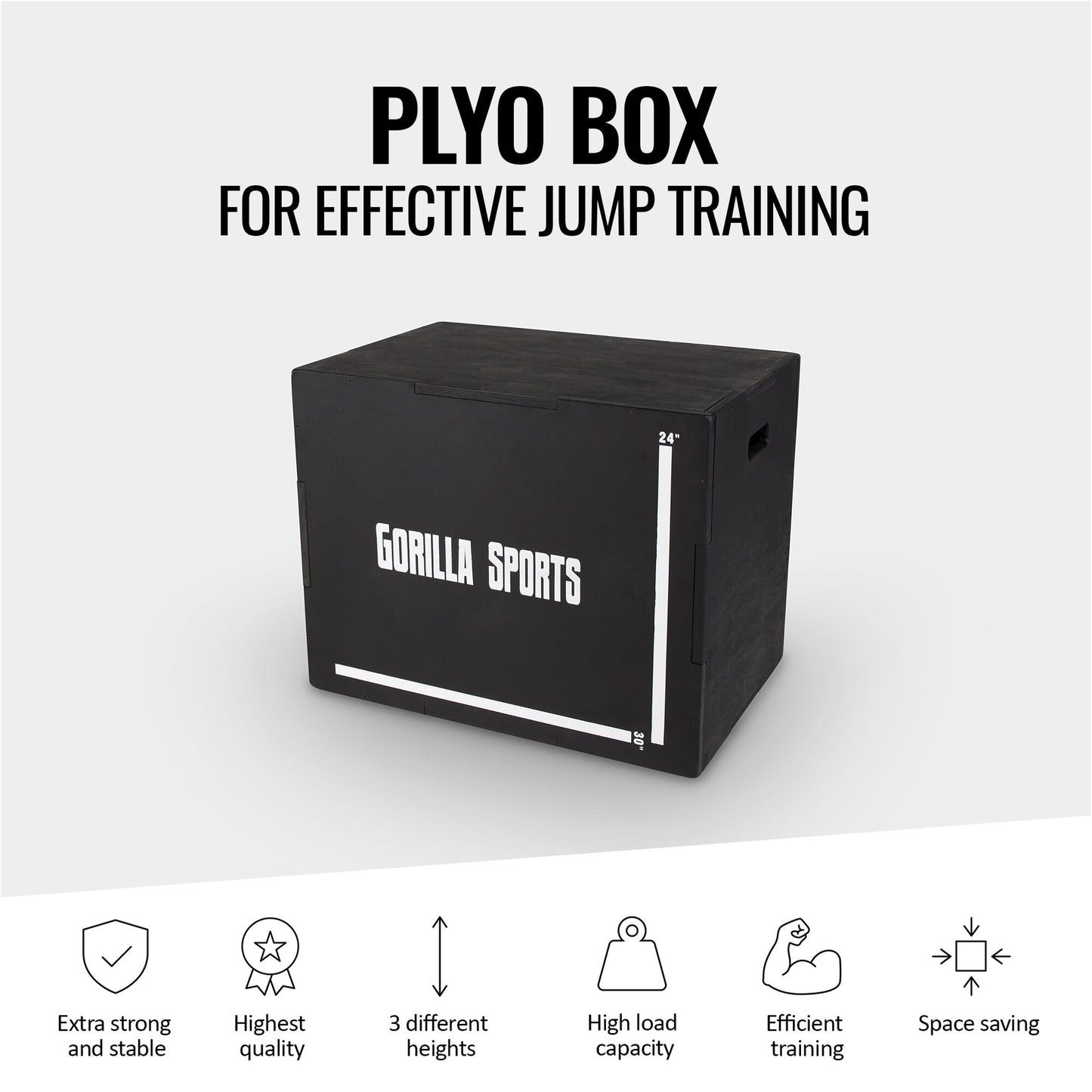 Wooden Plyobox Black