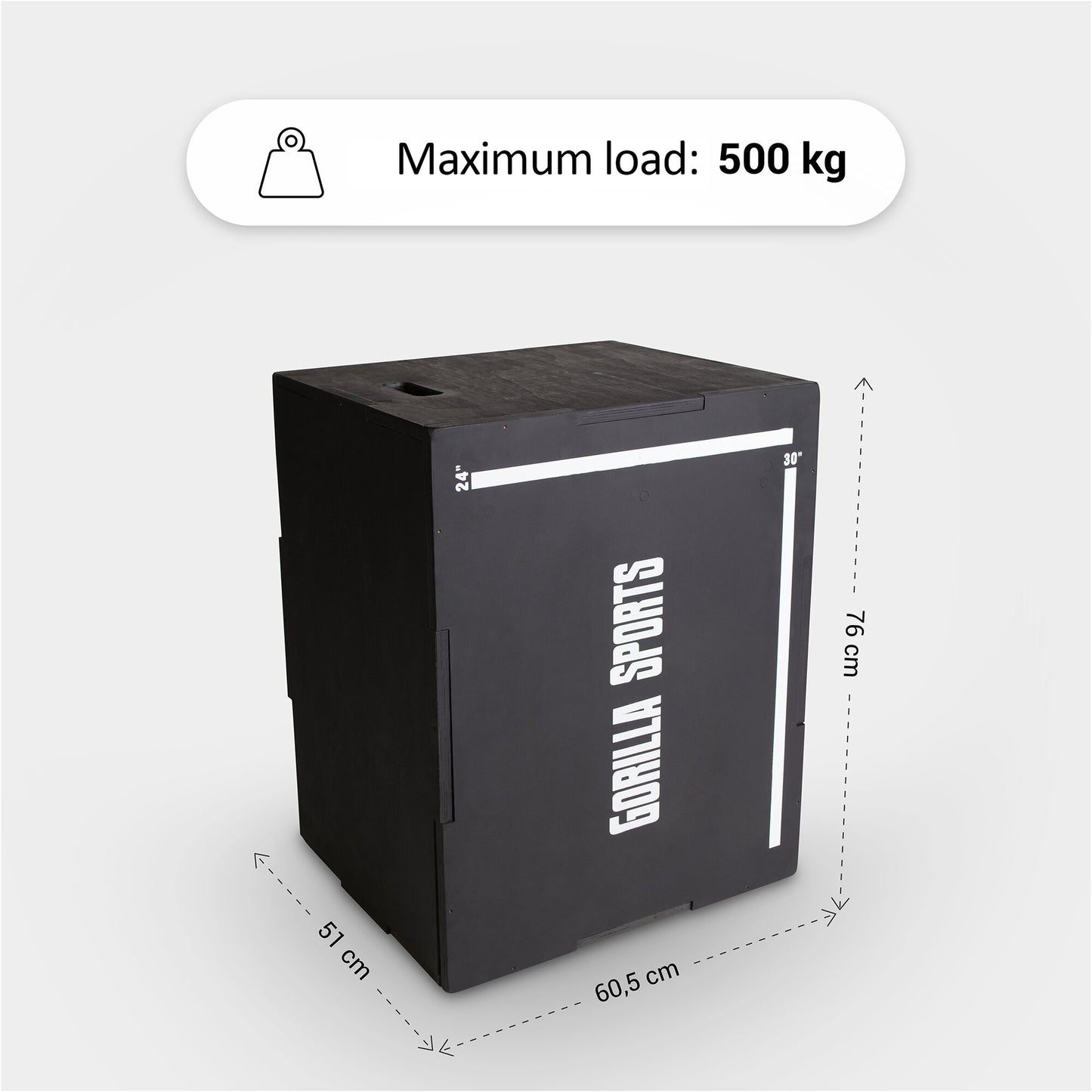 Wooden Plyobox Black