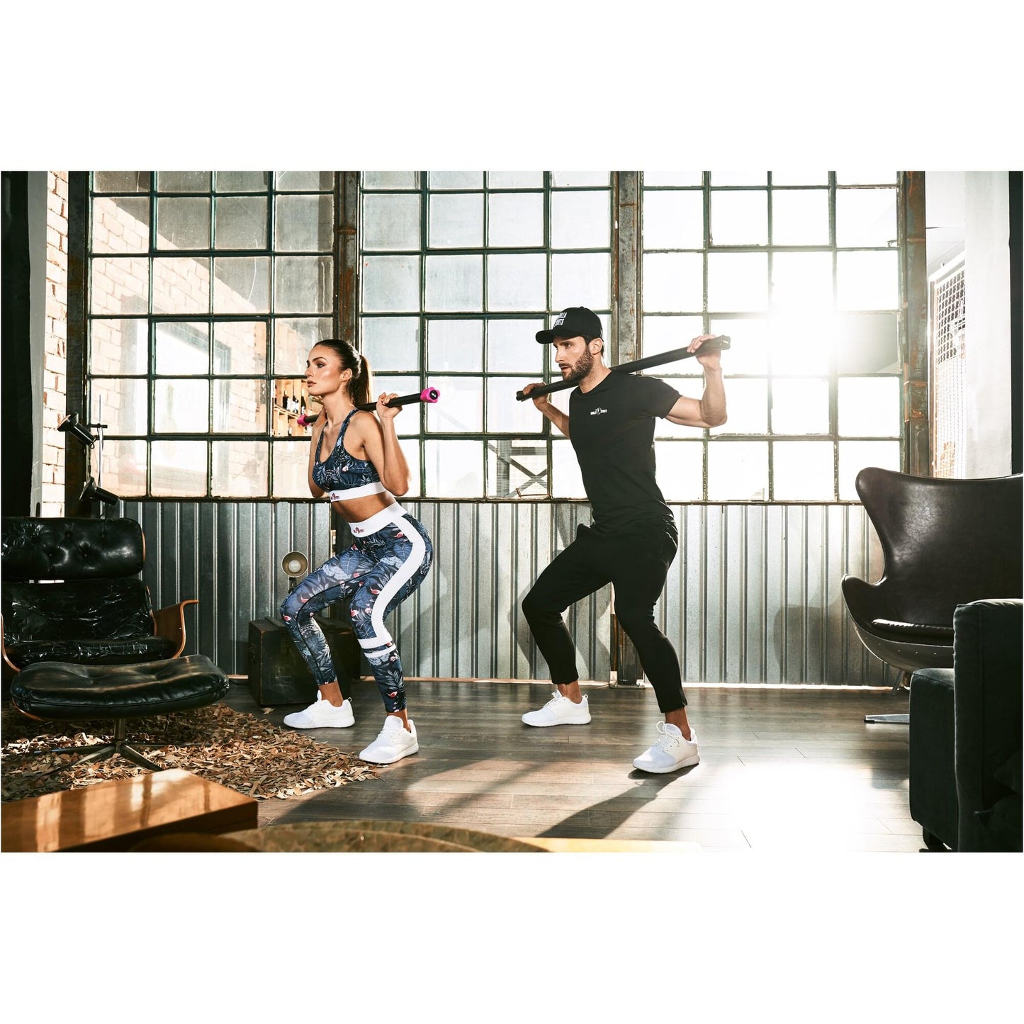 Aerobic Weight Bar 1 - 10 kg