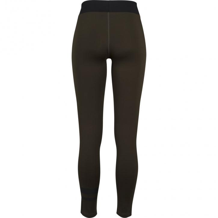 Sports Leggings in Black/Pink and Black/Olive